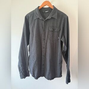 Rusty Charcoal Button Down Shirt